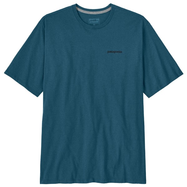 Patagonia P-6 Logo Responsibili-Tee T-shirt Blauw
