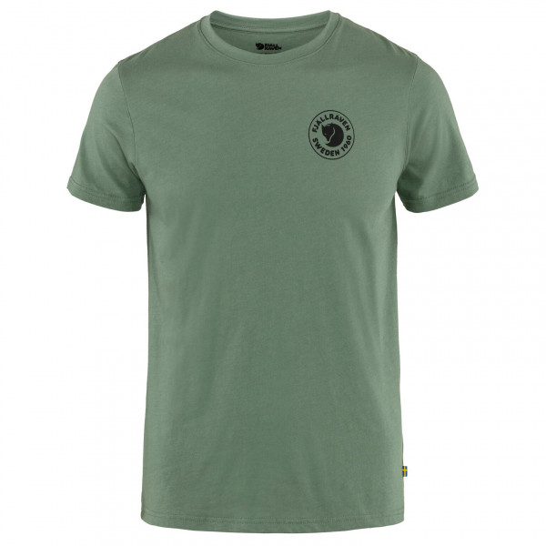 Fjällräven - 1960 Logo - T-shirt taille XXL, vert olive/vert