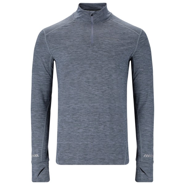 Image of ENDURANCE - Tune Melange Midlayer - Longsleeve Gr XXL grau