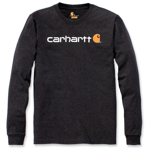 Pullove Carhartt Core Logo L/S Herren (Gr XXL |schwarz)