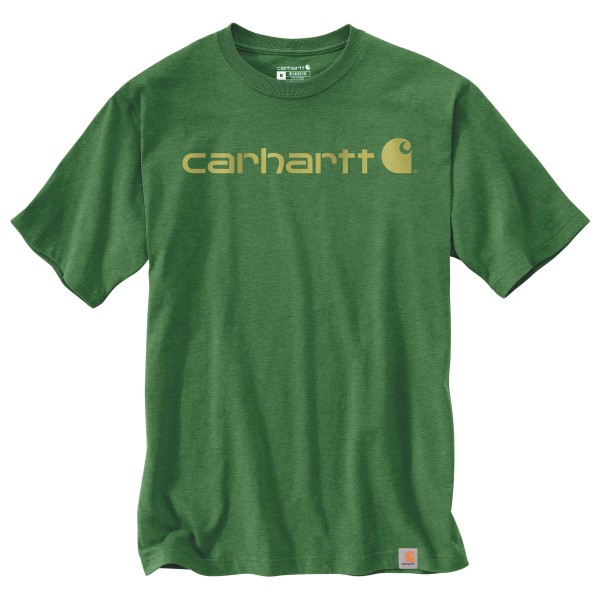 Carhartt Core Logo T-shirt olijfgroen