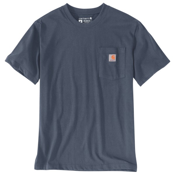 Carhartt - Workw Pocket S/S - T-Shirt Gr M blau