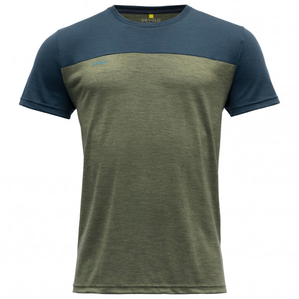 Image of Devold - Norang Tee - Merinoshirt Gr L oliv bei Bergfreunde.ch - der Outdoor Shop