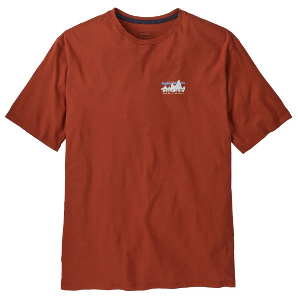 Image of Patagonia - 73 Skyline Organic T-Shirt - T-Shirt Gr L rot