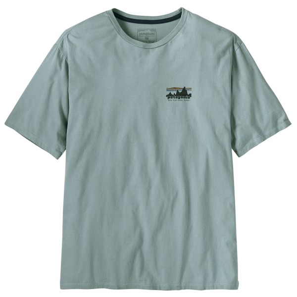Image of Patagonia - 73 Skyline Organic T-Shirt - T-Shirt Gr L türkis