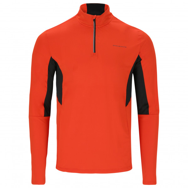 Image of ENDURANCE - Lanbark Midlayer - Funktionsshirt Gr 3XL;L;M;S;XL;XXL braun;rot bei Bergfreunde.ch - der Outdoor Shop