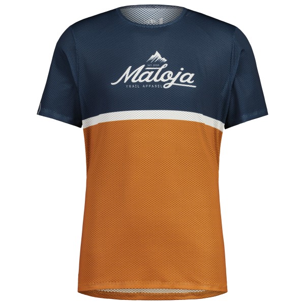 Image of Maloja - ContronM. - Funktionsshirt Gr L;M;S blau;oliv/grün bei Bergfreunde.ch - der Outdoor Shop