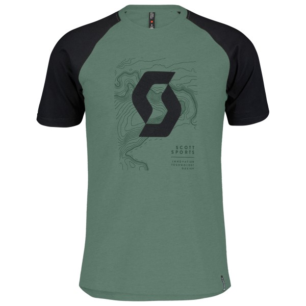 Image of Scott - Icon Raglan S/S - T-Shirt Gr L;M blau;gelb;grau