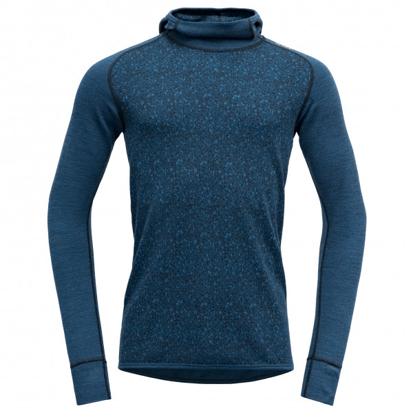 Image of Devold - Kvitegga Merino 230 Hoodie - Merinoshirt Gr M blau bei Bergfreunde.ch - der Outdoor Shop