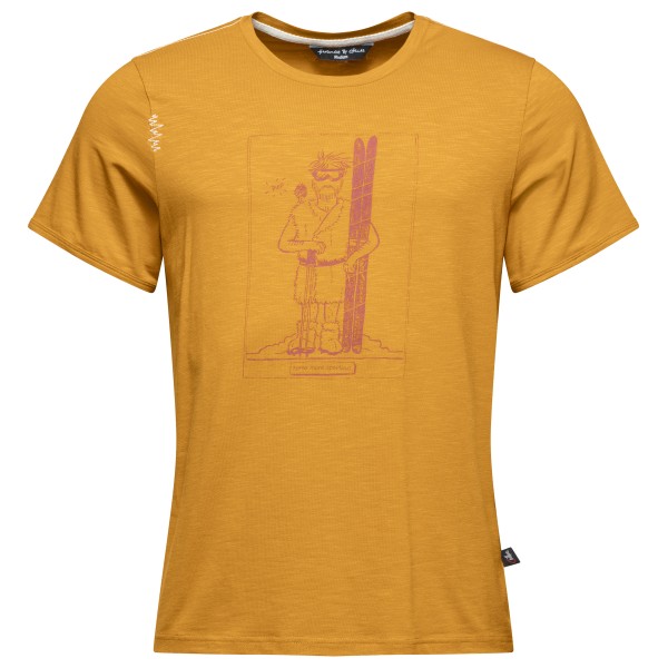 Image of Chillaz - Homo Mons Sportivus - T-Shirt Gr L gelb