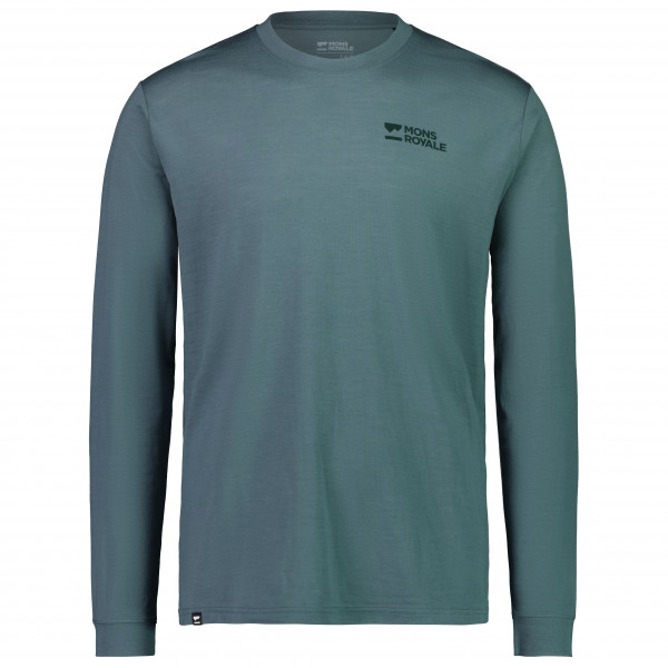 Image of Mons Royale - Icon L/S - Merinoshirt Gr L;M;S;XL;XXL schwarz