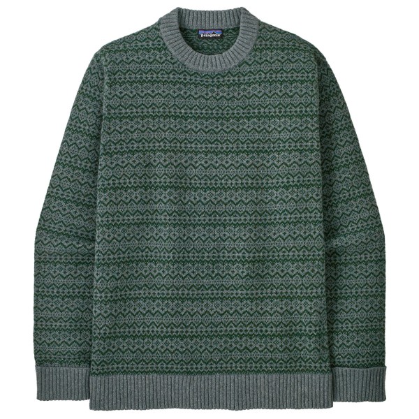 Patagonia Recycled Wool Sweater Trui Groen
