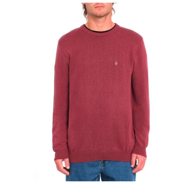 Image of Volcom - Uperstand Sweater - Pullover Gr L rot/rosa