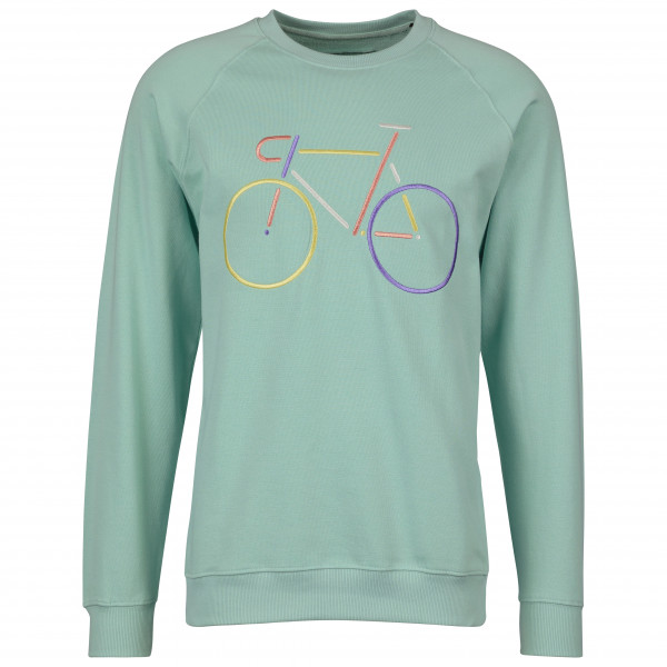 Image of DEDICATED - Sweatshirt Malmoe Color Bike - Pullover Gr M;S;XL;XXL beige;grau;schwarz;türkis bei Bergfreunde.ch - der Outdoor Shop