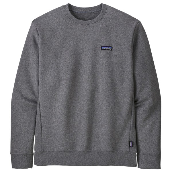 Image of Patagonia - P-6 Label Uprisal Crew Sweatshirt - Pullover Gr L;S;XL;XS;XXL blau;grau bei Bergfreunde.ch - der Outdoor Shop