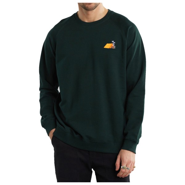 Image of DEDICATED - Sweatshirt Malmoe Tent EMB - Pullover Gr L;M;S;XL;XXL schwarz;weiß bei Bergfreunde.ch - der Outdoor Shop