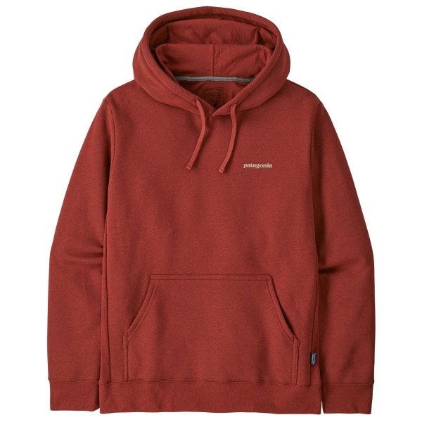 Patagonia Boardshort Logo Uprisal Hoody Hoodie Rood