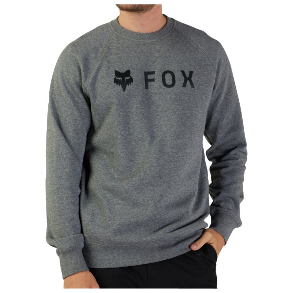 Image of FOX Racing - Absolute Fleece Crew Neck - Pullover Gr L;M grau;schwarz