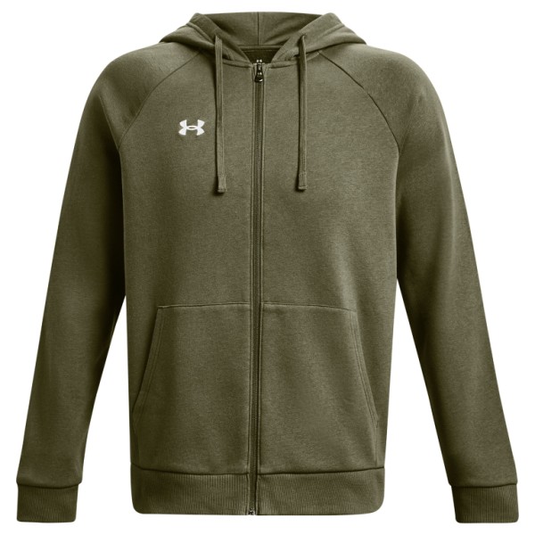Image of Under Armour - Rival Fleece Full Zip Hoodie - Hoodie Gr M - Regular oliv
