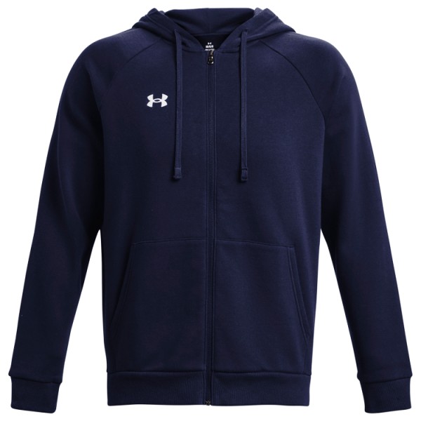 Image of Under Armour - Rival Fleece Full Zip Hoodie - Hoodie Gr 4XL - Regular blau