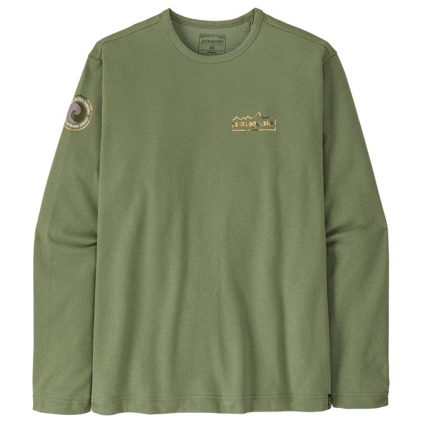Image of Patagonia - LW Unity Fitz Wildrise Crew - Pullover Gr L oliv
