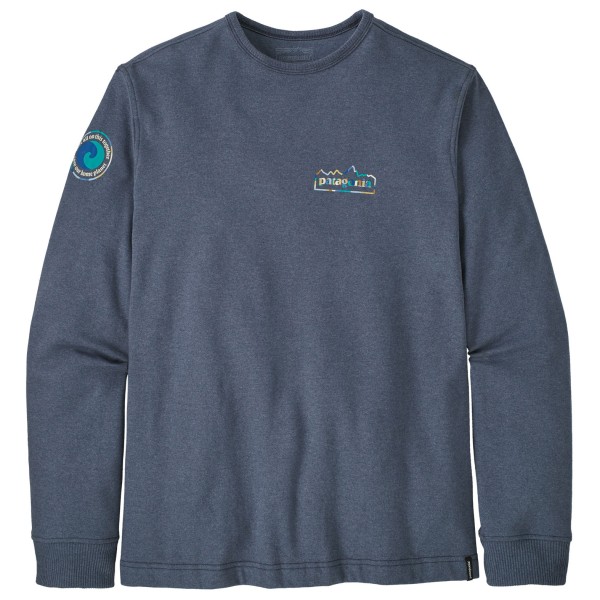 Image of Patagonia - LW Unity Fitz Wildrise Crew - Pullover Gr L;M;S;XL;XS;XXL blau;grau;oliv