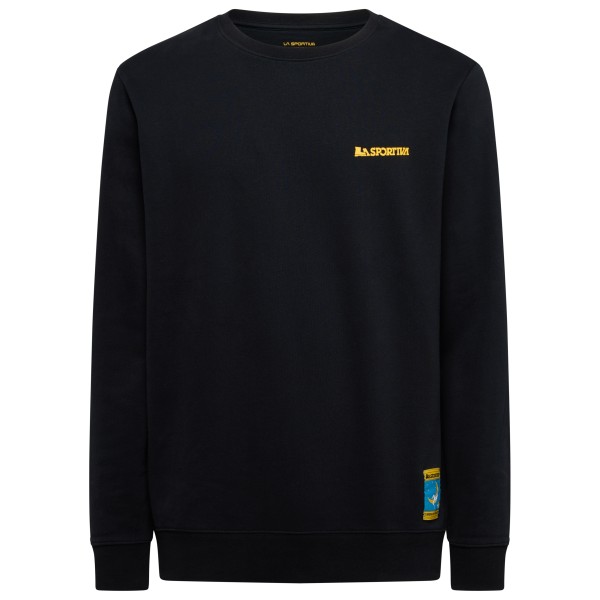 La Sportiva - Climbing On The Moon - Pullover Gr L schwarz