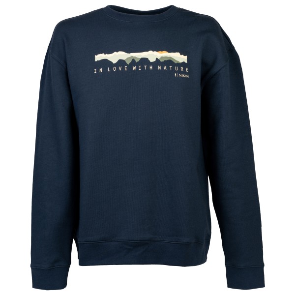 Image of NIKIN - Treesweater Mountain Panorama - Pullover Gr M;XL blau