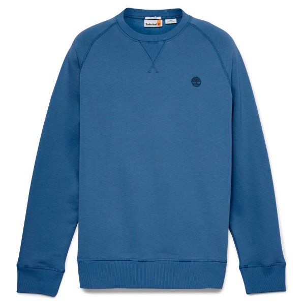 Timberland Exeter River Brushed Back Crew Sweatshirt Pullover Men (Größe S |blau)