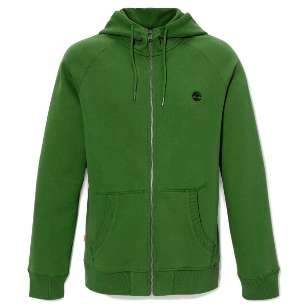 Image of Timberland - Brushed Back Full Zip Hoodie - Hoodie Gr S oliv