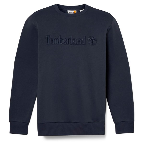 Image of Timberland - Embroidery Tonal Crew Neck - Pullover Gr XL blau