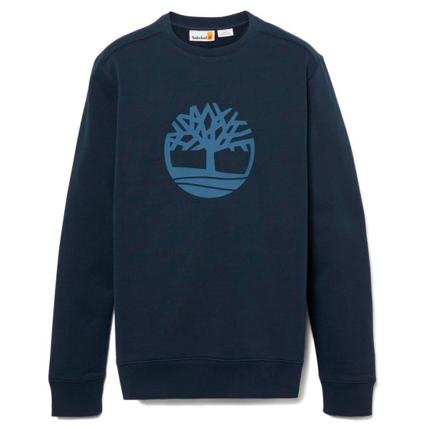 Image of Timberland - Tree Logo Crew Neck Sweatshirt - Pullover Gr S blau
