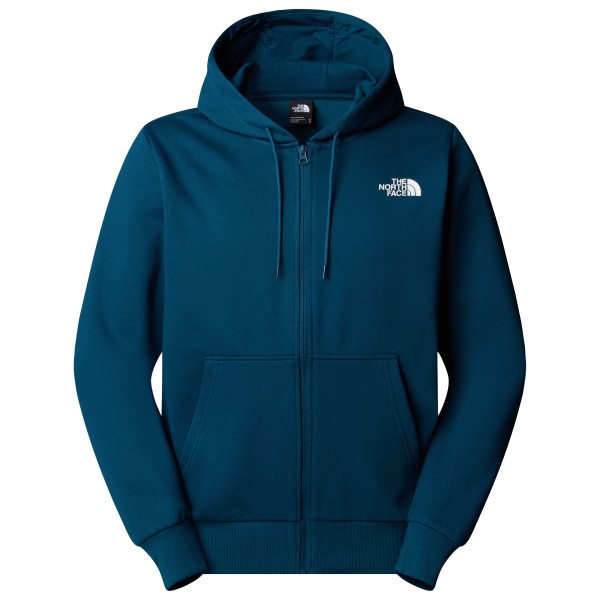 Image of The North Face - Simple Dome Full Zip Hoodie - Hoodie Gr L blau