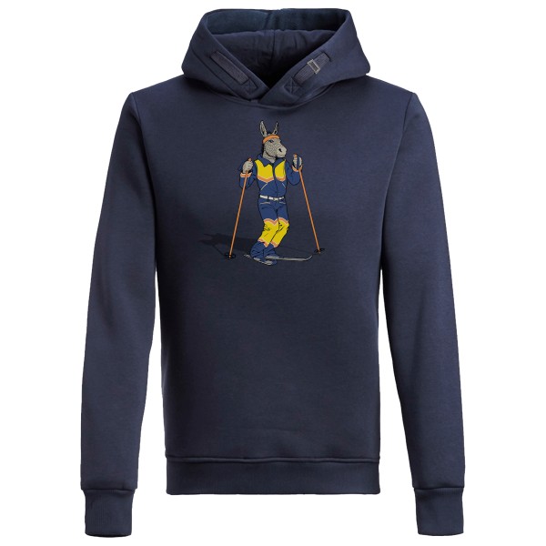 Image of GreenBomb - Animal Donkey Ski Star Hoodie Cotton - Hoodie Gr L;M;S;XL blau