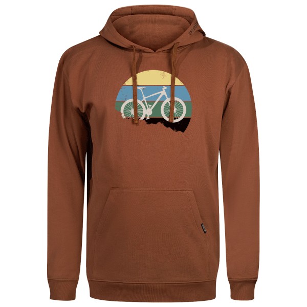 Image of GreenBomb - Bike Downhill Joy Hoodie Cotton - Hoodie Gr L;M;S;XL;XXL braun
