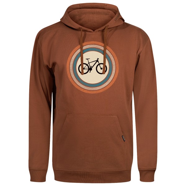Image of GreenBomb - Bike Target Joy Hoodie Cotton - Hoodie Gr L;M;S;XXL braun