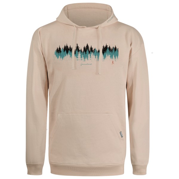 Image of GreenBomb - Nature Forest Run Joy Hoodie Cotton - Hoodie Gr L;S;XL;XXL beige