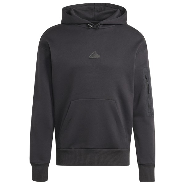 Image of adidas - City Escape Fleece Hoodie - Hoodie Gr L grau
