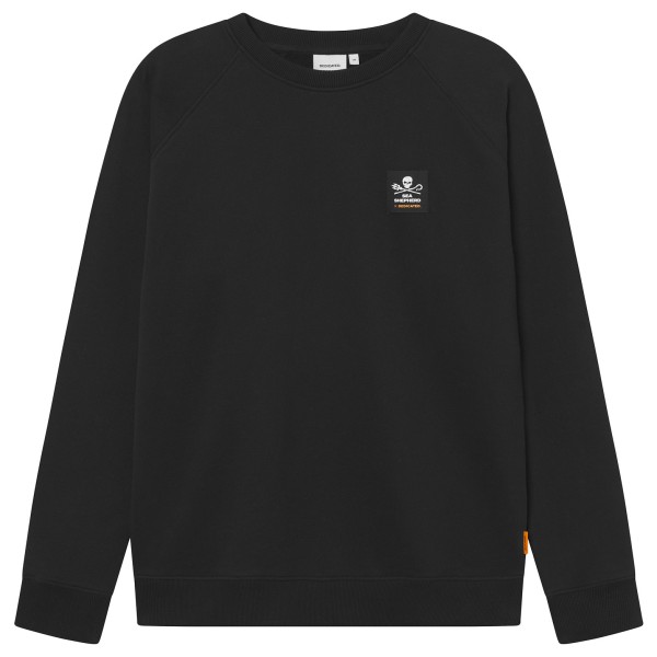 Image of DEDICATED - Sweatshirt Malmoe Hemp Jolly Patch - Pullover Gr L schwarz