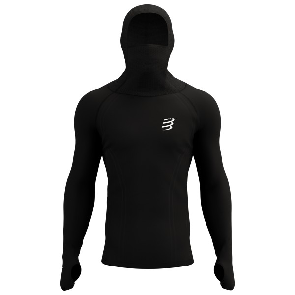Compressport 3D Thermo Ultralight Racing Hoodie Hoodies (Gr XL |schwarz)