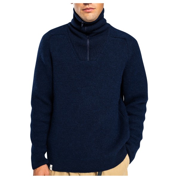 Image of Ulvang - Alltime Graze Half Zip Sweater - Wollpullover Gr L blau