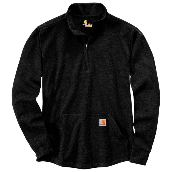 Image of Carhartt - Heavyweight Half Zip Thermal L/S T-Shirt - Pullover Gr L schwarz