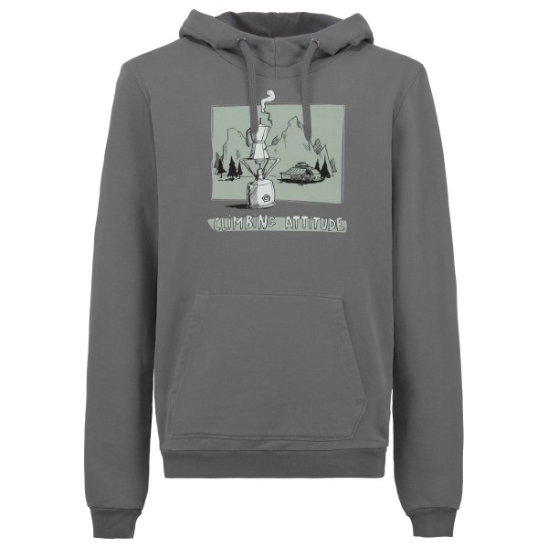 Image of E9 - Hood - Hoodie Gr M grau