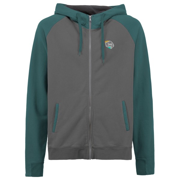 Image of E9 - Rain - Zip-Hoodie Gr L grau