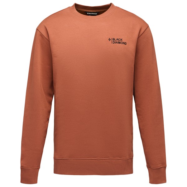 Diamond Mini Stacked Crewneck Trui Rood