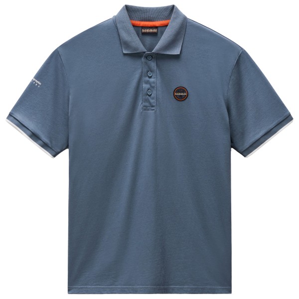 Napapijri E-Badge Sum Polo-Shirt Men (Gr S |blau)
