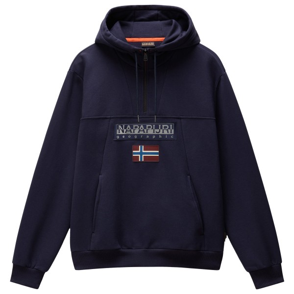 Napapijri Burgee Half Zip Hoodie 2.0 Hoodie Blauw