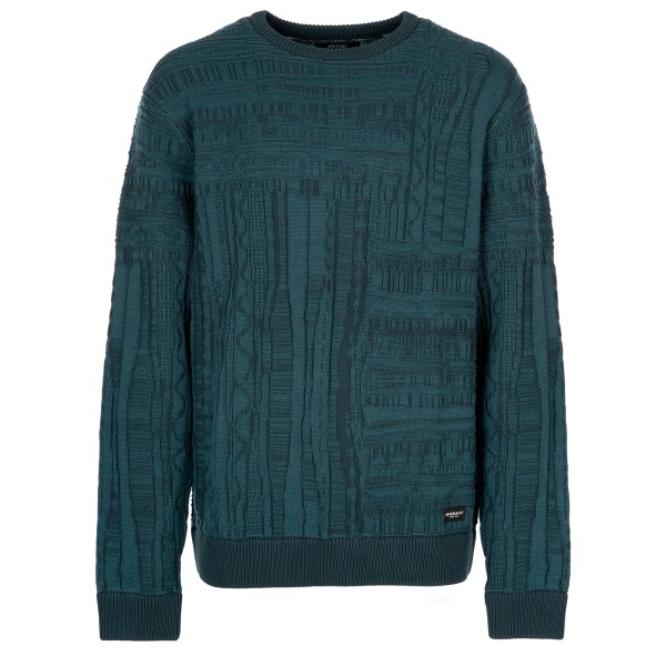 Pullove Iriedaily Theo Structure Knit Herren (Gr XXL |blau)