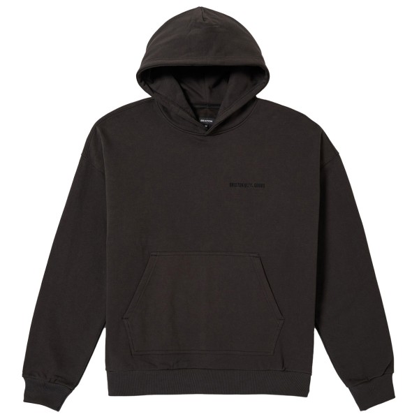 Brixton – Embroidered Heavy Weight Hood – Hoodie maat M, Zwart