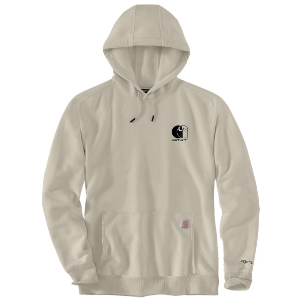 Carhartt Signature Logo Sweatshirt Hoodie Men (Größe L |grau)